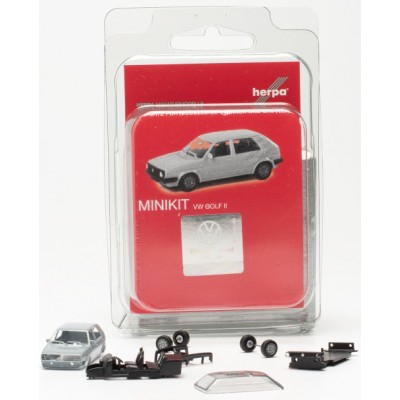 VW Golf II 4-türig, fehgrau, MiniKit
