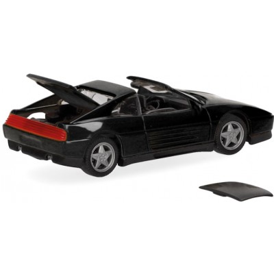 Ferrari 348 ts, Verdeck abnehmbar, nero, (schwarz)