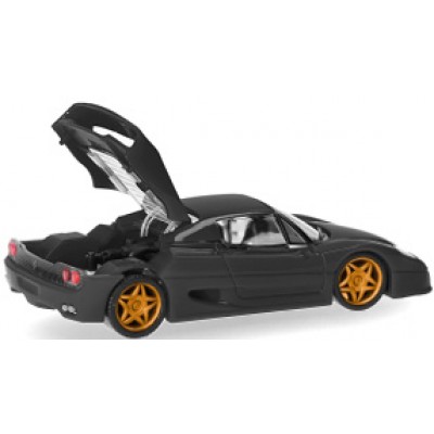Ferrari F50, schwarz, (Motorhaube zum öffnen)