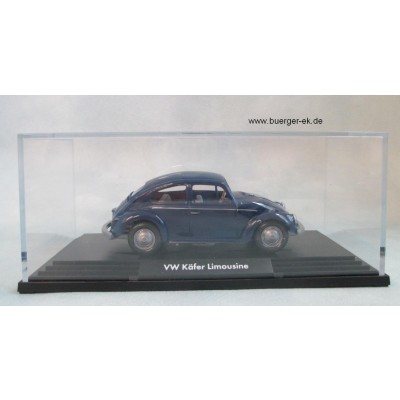 VW Käfer Limousine kobaltblau, Maßstab 1:40
