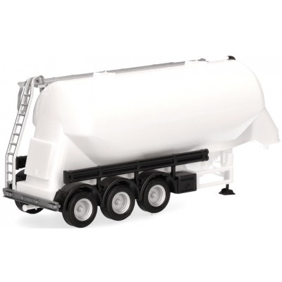 Feldbinder Eutersiloauflieger 35cbm 3achs, weiß