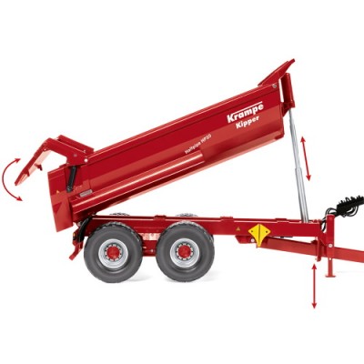 Krampe Tandem-Halbrundmulde Halfpipe HP 20