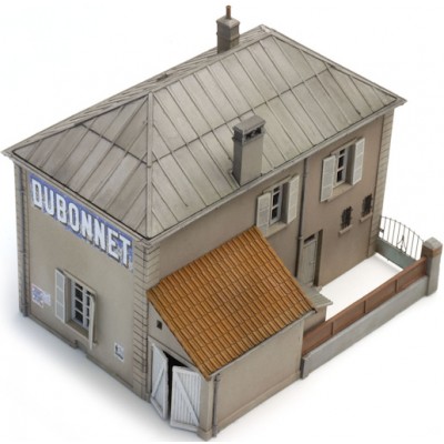 Cafe de la Gare - Cafe Frankreich, Bausatz