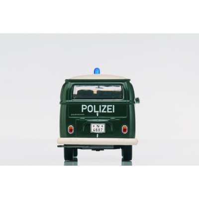 VW T2a Kombi der Polizei, dunkelgrün