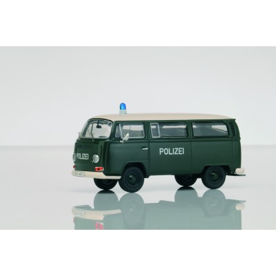 VW T2a Kombi der Polizei, dunkelgrün