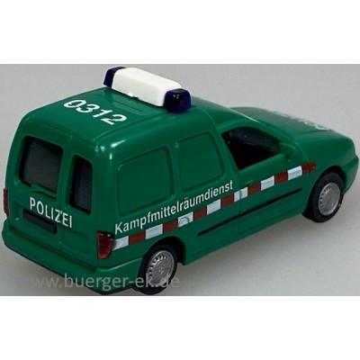 VW Caddy Kampfmittelräumdienst 0312 POLIZEI