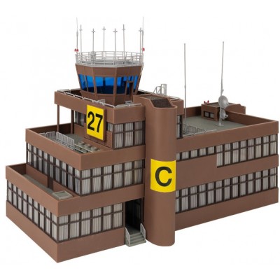 Towergebäude Flughafen, 382x157x283 mm , Bausatz