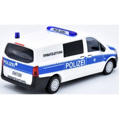 Mercedes-Benz Vito, Polizei Bremen - Einsatzleitung, weiß/blau
