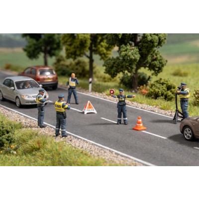 Polizisten Niederlande - Verkehrskontrolle