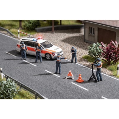 Polizisten Schweiz - Verkehrskontrolle