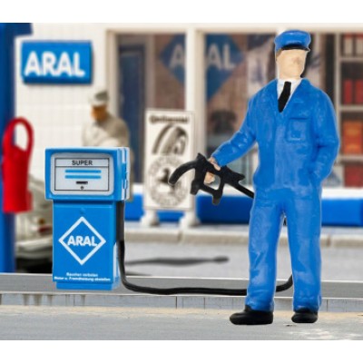 Tankwart, bewegt, Funktionsmodell