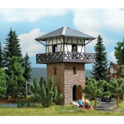 Limes Turm, Bausatz für einen Wachturm, Größe: 7,5 x 7 x 13 cm