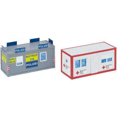 Bürocontainer Polizei und DRK, Bausatz