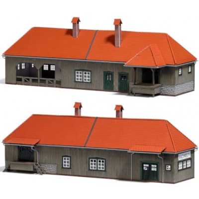 Bahnhof Kalchreuth, Größe: 270x108x96 mm, Bausatz