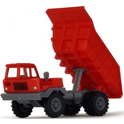 Perlini T25 Muldenkipper, blutorange/grau