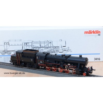 Schlepptenderdampflok BR 52 der ÖBB mit Kabinentender