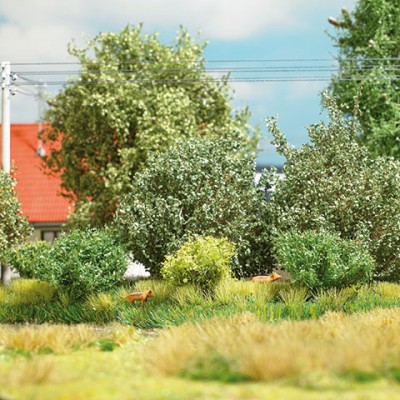 8 Micro-Sträucher Sommer, 20 mm hoch