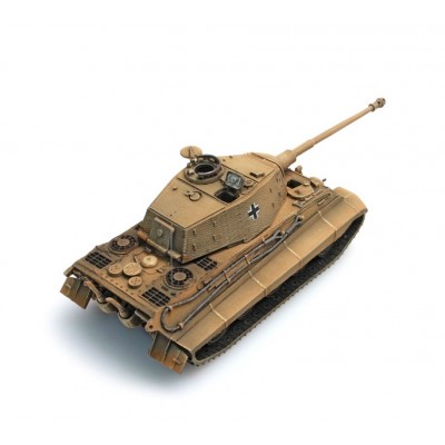 Wehrmacht Tiger II Henschel mit Zimmerit Gelb