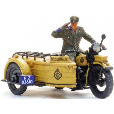 Motorrad mit Beiwagen - ANWB Pannenhilfe