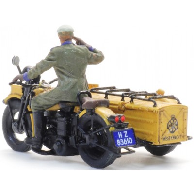 Motorrad mit Beiwagen - ANWB Pannenhilfe