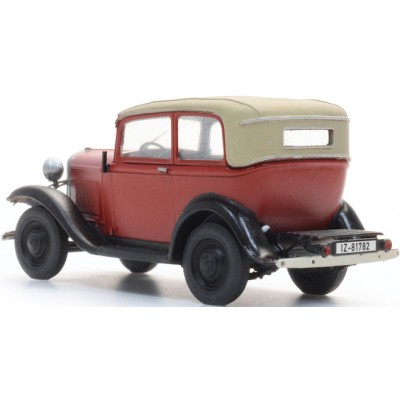 Opel 1.2l Dach geschlossen, rot