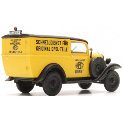 Opel 1.2l Kastenwagen, Opel Originalteile