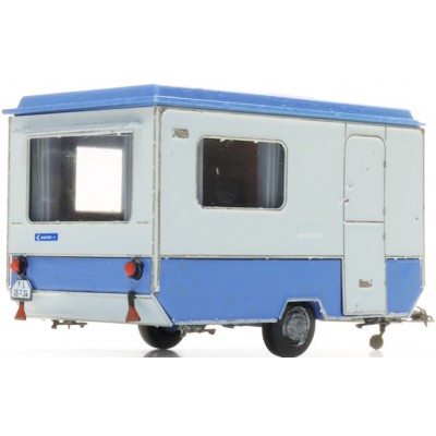 DDR Wohnwagen, Bastei, Reisebereit