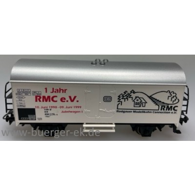 RMC Rodgauer Modellbahn Connectio e.V. 1 Jahr RMC Jubelwagen 1 wechselseitig mit 1 Jahr RMC e.V. 1998 1999