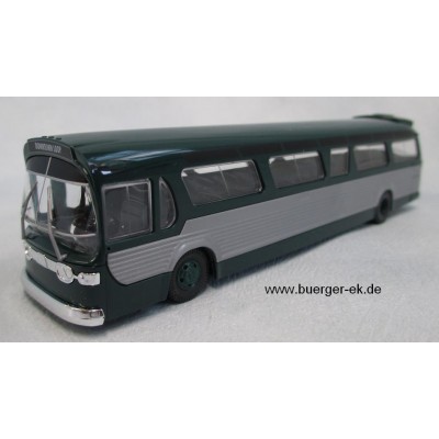 Amerikanischer Bus, Fishbowl, grün
