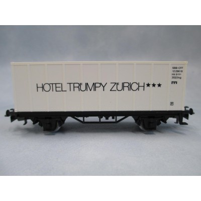 Brasserie le Train - Hotel Trümpy Zürich (wechselseitige Bedruckung)