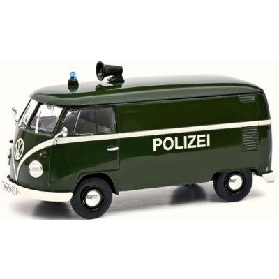 2er Set Polizei: VW Käfer und VW T1 Kastenwagen der Polizei - MHI