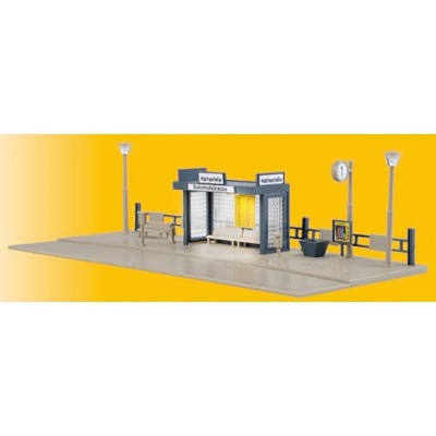 Bushaltestelle mit LED-Beleuchtung, Funktionsbausatz