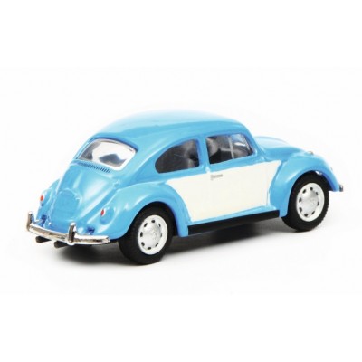 VW Käfer, blau/weiß