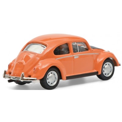 VW Käfer, orange/schwarz