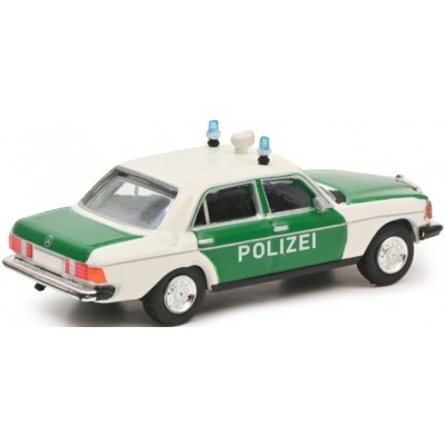 Mercedes-Benz 280E Limousine, Polizei, weiß/grün