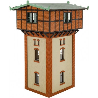 Wasserturm, Polyplate Bausatz, L 6,5-9,6 x B 8,7 x H 14,6 cm