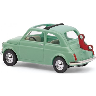 Fiat 500 mit Aufziehschlüssel, Baujahr 1965