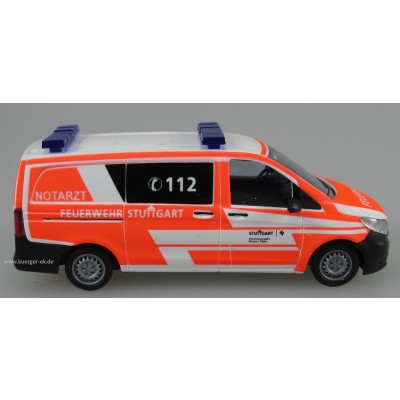 Mercedes-Benz Vito Notarzt Feuerwehr Stuttgart, NEF 2 5/82-2, S-FW 2824, Exklusivmodell