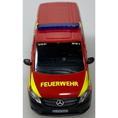 Mercedes-Benz Vito Bus, FEUERWEHR STUTTGART, MTW 3 3/19-01, Mannschaftstransportwagen, S-FW 2503, Exklusivmodell