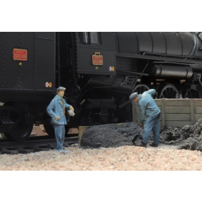 Dampflokpersonal SNCF