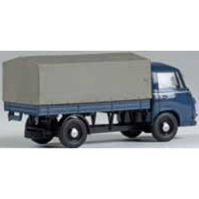 Goliath Express 1100, Pritschenwagen mit Plane, blaugrün