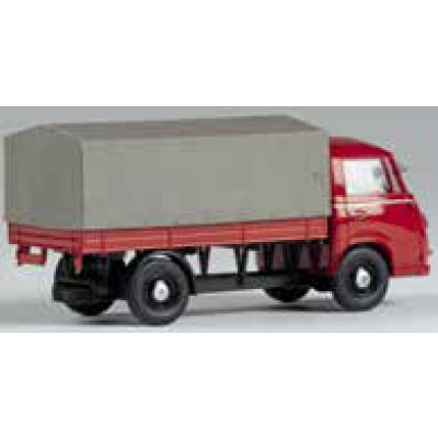 Goliath Express 1100, Pritschenwagen mit Plane, hellrot