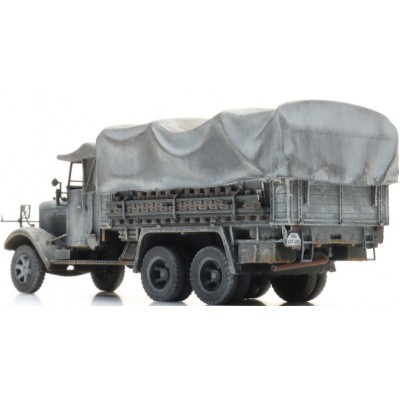 Wehrmacht Henschel 33 D1 LKW Pritsche/Plane, Winter