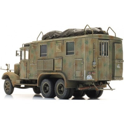 Wehrmacht Henschel 33 D1 Kfz 72 Radio, Tarnung