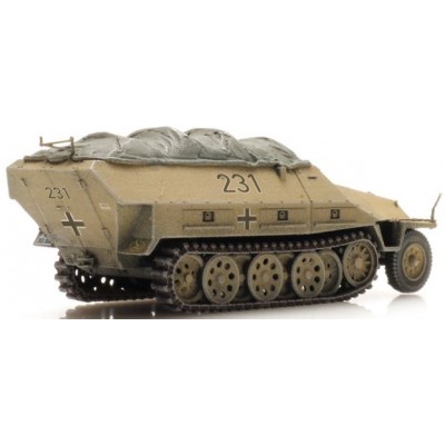 WM SdKfz 251 1.Ausf. Deutschland, gelb, Eisenbahntransport