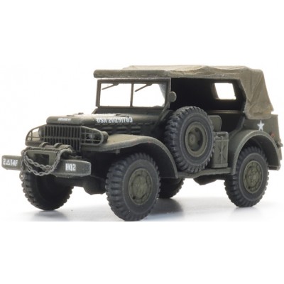 Dodge WC57, mit Seilwinde, Befehlswagen, US Army