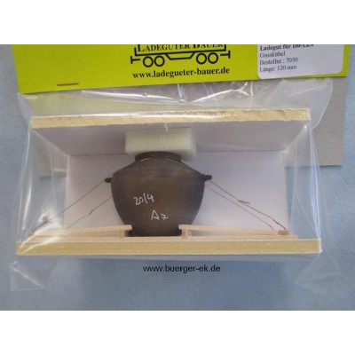 Gusskübel, Länge 12 cm