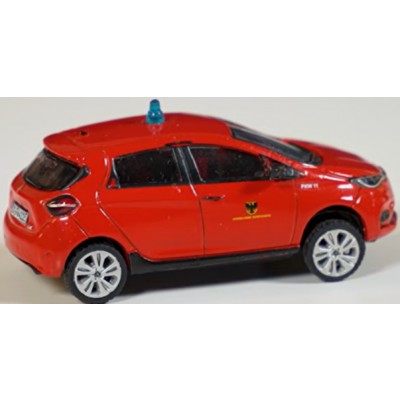 Renault Zoe, Feuerwehr Dortmund, rot, von PCX