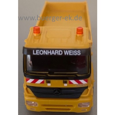 Mercedes-Benz Axor Dreiseitenkipper Leonhard Weiss - 555710, Bauunternehmung Göppingen