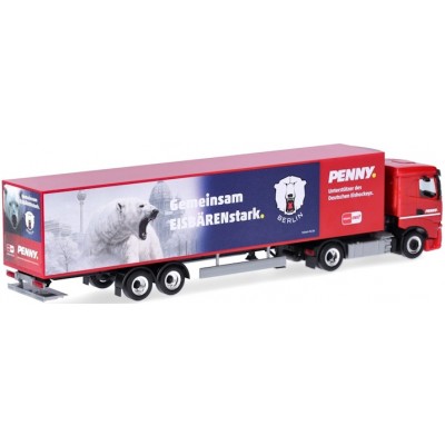 Iveco S-Way Kühlkoffer-Sattelzug, PENNY DEL / Eishockey-Club Eisbären Berlin - Gemeinsam EISBÄRENstark. - Deutsche Eishockey Liga